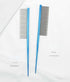 Pet Grooming Comb, Rat Tail Comb for Cat Hair Trimming, Dog Hairstyle Comb, Float Hair Removal for Home Grooming, One