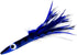 6" 6 Albacore Tuna Clone Feather, Pcs Blue White for Saltwater Fishing Unrigged, Premium Lure, Ideal for Tuna Mahi