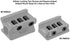 UTG Slim Picatinny RMR Mount - Lightweight Aluminum