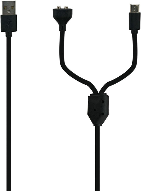 PDEEY Dog Shock Collar Charger Replacement, 2 PCS Charging Cord for Delupet/Jugbow/Yawpet E Collar