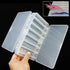 OriGlam Fishing Lure Box Tackle Storage Trays, Double Side 14 Compartments, Waterproof Accessory Box