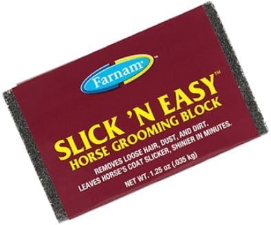 Farnam Slick 'N Easy Grooming Block for Horse, 1.25 oz.