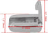 ISURE MARINE 316 Stainless Steel Spring Folding Hook, Durable Marine Grade Coat Hook for Boats Yachts