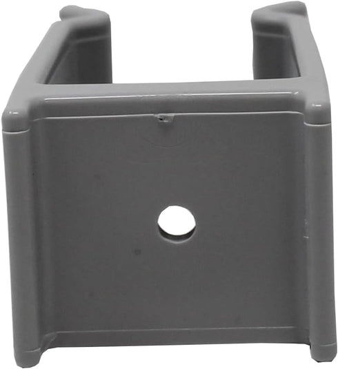 JSP Manufacturing Grey Bimini Top Boat Pole Clips, 1-1/4 inch for Pontoon Bimini Top Support Poles