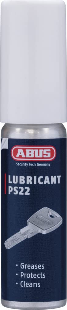 ABUS PS22 Care Spray - Grease-free Lubricant for Door Cylinders, Car Locks,
