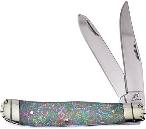 Frost Cutlery Trapper Glow In Dark FOC108MCGL