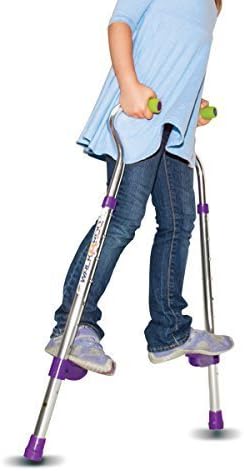 Original Walkaroo Wee Balance Walking Stilts Lite (Aluminum) for Indoor/Outdoor Play, Adjustable Height for Kids 4+