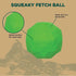 Hound2O Squeaky Fetch Ball Dog Chew Toys, Green - Tough, Engaging, Interactive Toys for All Breeds, Durable Non-Toxic