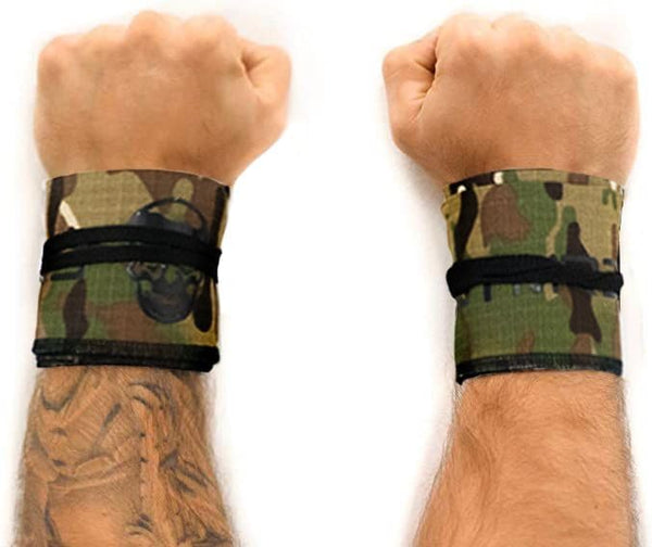 Gymreapers Strength Wrist Wraps for Cross Training, Olympic Lifting, WOD Workouts - Strong Support for All Wrist Sizes