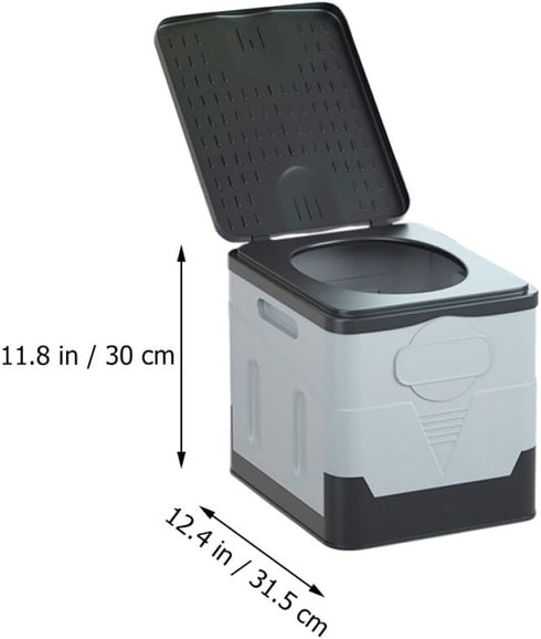 Portable Folding Emergency Car Toilet - Compact Potty for Travel