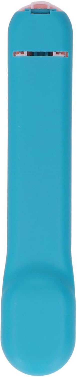 Zerodis Cat Wet Treats Dispenser, PP Plastic Cat Food Spoon for Feeding Supplies (Blue Spoon with Handle)