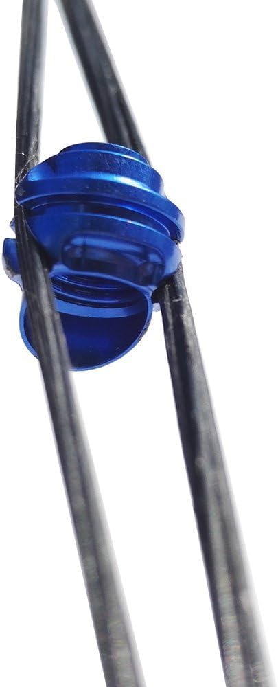 37/45 4X 6X 8X AMEYXGS Archery Degree Hooded Peep Clarifier Lens and Aperture Kit Aluminum Alloy Peep Sight Inner Core