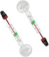 UCCKEYI 5-Pack Floating Glass Aquarium Thermometer with Suction Cup Fish Tank Aquarium Thermometer Safe for Freshwater