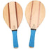 Holyking Beach Paddle Ball Set - Wooden Tennis Racket with 2 Paddles, 2 Balls & Carry Bag