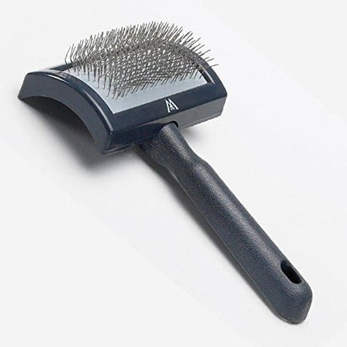 Slicker Brushes for Dog Grooming, Curved Plastic Tool - Large Size