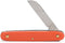 Stainless Steel folding floral knife with orange cover by Findlavender