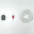 Aquarium Air Pump Kit for 3-20 Gallon Fish Tank, 3W 48GPH Oxygen Aerator with Air Stone and Tubing