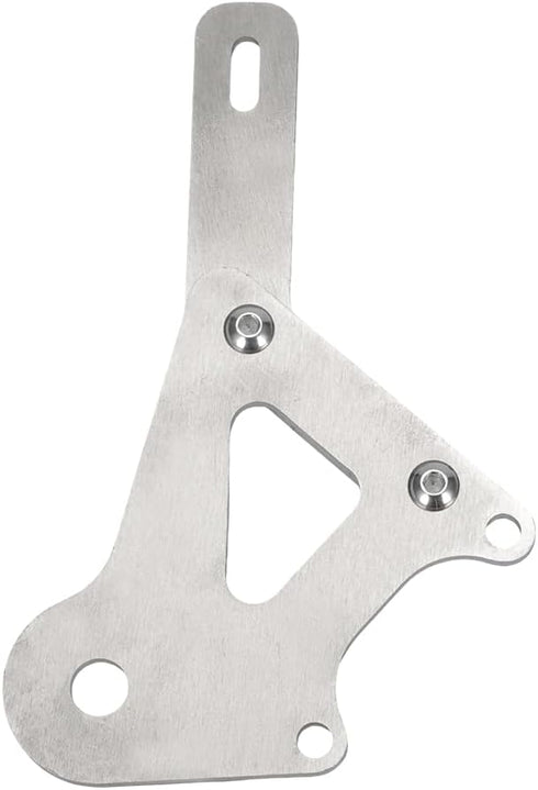 WIKIBB 140mm for Razor Pocket Mod Electric Dirt Bike Disc Brake Adapter AluminumSilver