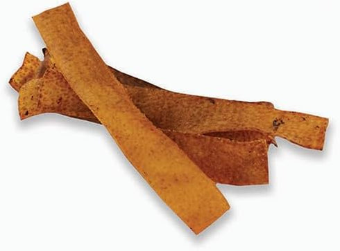 Jones Natural Chews BBQ Bacon Strips 6oz BBQ-Flavored Pork Chews for All Dogs, USA-Made