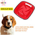 Slow Feeder Pet Eater Bowl, Medium, Elegant Red Color