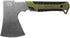Gerber Gear Pack Hatchet - Camping Hatchet with 3.5" Steel Blade, Full Tang & Mountable Nylon Sheath - Sage Green