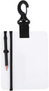 Tbest Diving Slate, Underwater Writing Slate Board with Swivel Clip and Pencil
