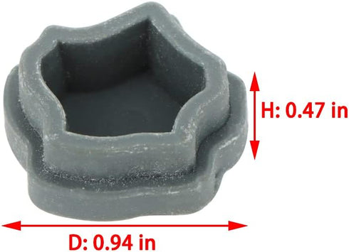 6 Pcs Spider Micro Water Bowl - Mini Resin Dish for Tarantula Spider Millipede Tiny Reptile (Small: 0.94" D, 0.47" H)