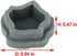 6 Pcs Spider Micro Water Bowl - Mini Resin Dish for Tarantula Spider Millipede Tiny Reptile (Small: 0.94" D, 0.47" H)
