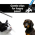 Pet Nail Clipping Kit for Dogs & Cats Stainless-Steel Clippers with Safety Guard, Non-Slip Handles + Nail File Clean