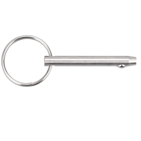Quick Release Pin Bimini Top Pin, 0.25 Inch Diameter, 3 Inch Total Length, 4 PCS Full 316 Stainless Steel