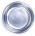 Skywin Disposable Pet Food Bowls for Cats, 100 PCS Lightweight Mini Plates, Easy to Carry and Store (Grey).