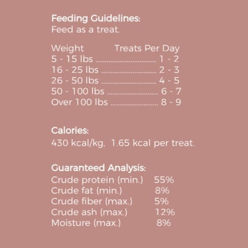 BLACK FOX Freeze-Dried Beef Liver Training Treats for Dogs & Cats - 260 Treats, 4 oz, All Natural