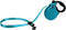 Alcott Adventure Retractable Reflective Belt Leash, 10 Feet, Extra Small for Dogs up to 25 lbs, Blue with Black Handle