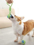 Knotted Woven Pet Dog Toy, Eco-Friendly Cotton Rope, Medium/Small Dogs, Bite-Resistant