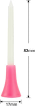 KOFULL 24 Pack Rubber Golf Tees, Glow in The Dark, 3 1/4 or 2 3/4 for Indoor Outdoor Training