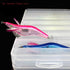 OriGlam Fishing Lure Box Tackle Storage Trays Fishing Tackle Storage, Double Side 14 Compartments, Waterproof Accessory Box Fishing Lure Bait Hooks Storage Box Organizer Case Container by OriGlam