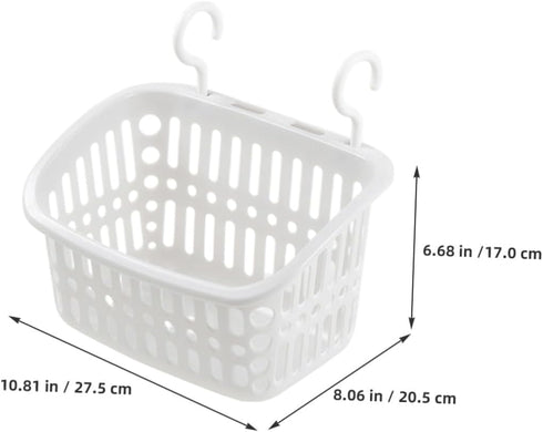 4pcs Hammock Abaodam Small Animal Hanging Storage Basket Cage Accessory Large Rectangular Gray White Hamster Sugar
