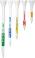 Pride PTS Wood Golf Tees, 135 Count, 3-1/4 Inch, Best for Drivers & Woods, Improve Distance and Accuracy