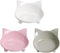 Skrtuan Cat Bowl, Food-Grade Melamine, Non-Slip Shallow Design, 250ml for Cats, Dogs, Rabbits & Hamsters