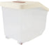 (20kg) Mumusuki Rice Storage Container, Airtight Design with Clear View and Scoop, for Dry Food Flour Pet Food
