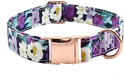 Durable Adjustable Metal Buckle Dog Collar, Soft for Small Medium Large Dogs
