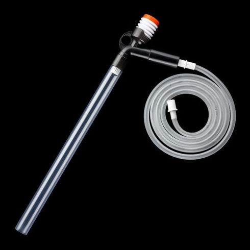 PULACO Quick Water Changer Aquarium Gravel Cleaner, Fish Tank Sand Cleaner Kit with Free Brush and Air-Pressing Button