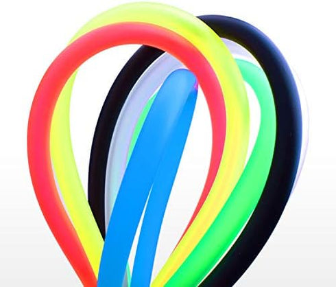 Airline Tubing for Aquarium 16.4 Feet, Rubber Fish Tank Air Tubing Standard Colorful Hose for Air Pump (Green)