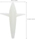RUNROTOO 2pcs Luminous Trolling Bird Teaser Lures Plane Shape Sea Fishing Lures Saltwater Fishing Tackle Accessories