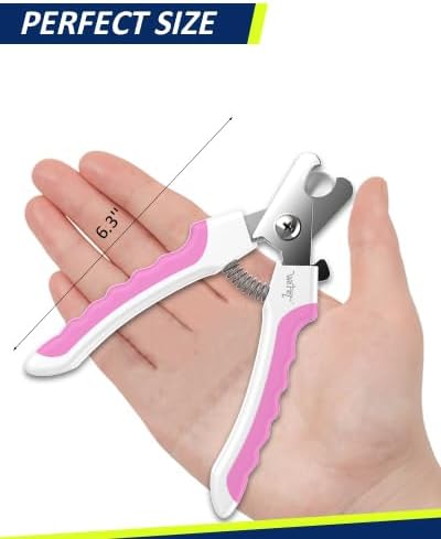 U10.1, Trimmer WePet Dog Nail Clippers Dog Nail Large Breed with Quick Sensor, Razor Sharp Blade Professional Pet Nail