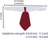 ANIAC Small Dog & Cat Wedding Collar - Formal Bow Tie for Puppy & Kitten (L, Red)