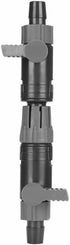 Yctze Quick Release Aquarium Water Control Valve, Double Tap Connector for 16mm Valves and Filters