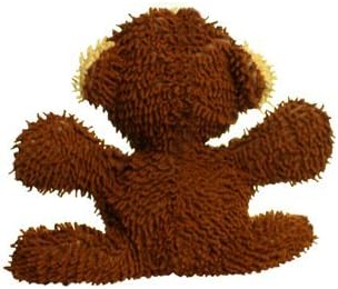 MIGHTY Microfiber Ball Monkey - Interactive Play Dog Toy with Squeaker, Strong & Tough, Machine Washable