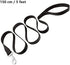 Pet Dog Training Leash, Strong Durable Nylon Lead, 5 Feet Long, 3 Pack Set for Puppy Obedience Training