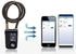 Nulock Keyless Bluetooth Bike Lock - IP44 Splash-Proof with 110db Alarm, 24-inch Braided Steel Cable